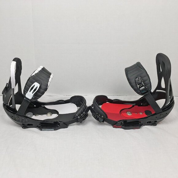 NEW Rare Design Samples of Burton Cartel EST & Mission EST Snowboard Bindings! M - Picture 4 of 4